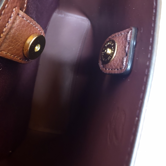 Coach Cream and Pink Floral Women's Bag - Picture 13 of 16